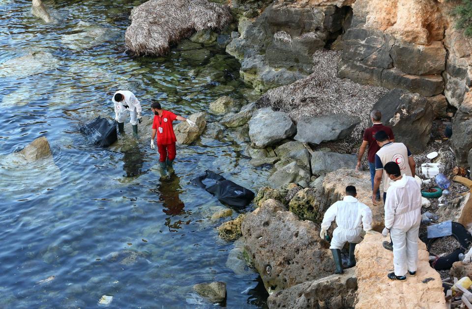 A total of 24 bodies were found, and many more are expected to be washed up