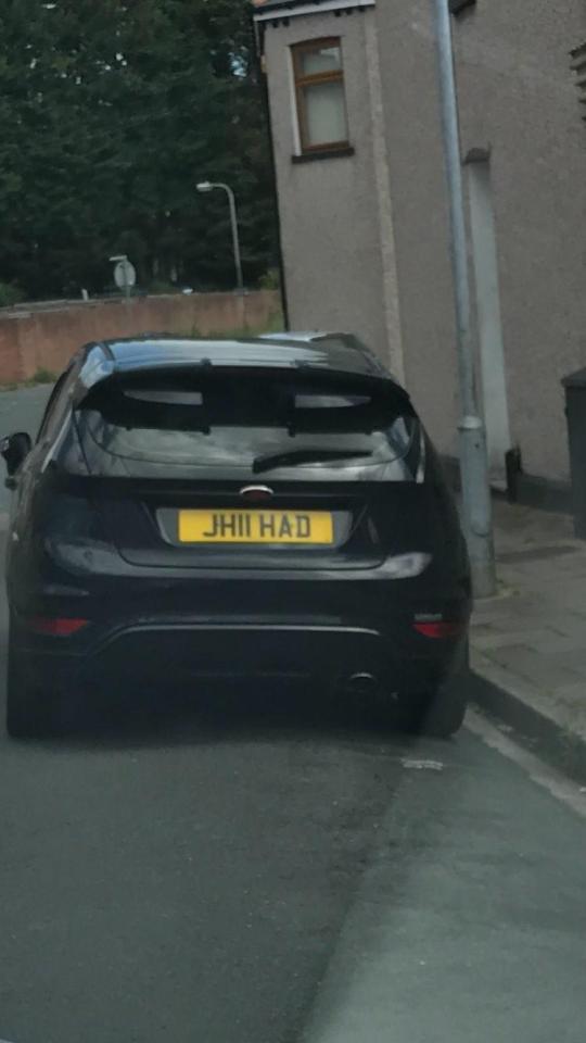  This number plate has now been revoked by the DVLA after it was reported by the driver's bosses