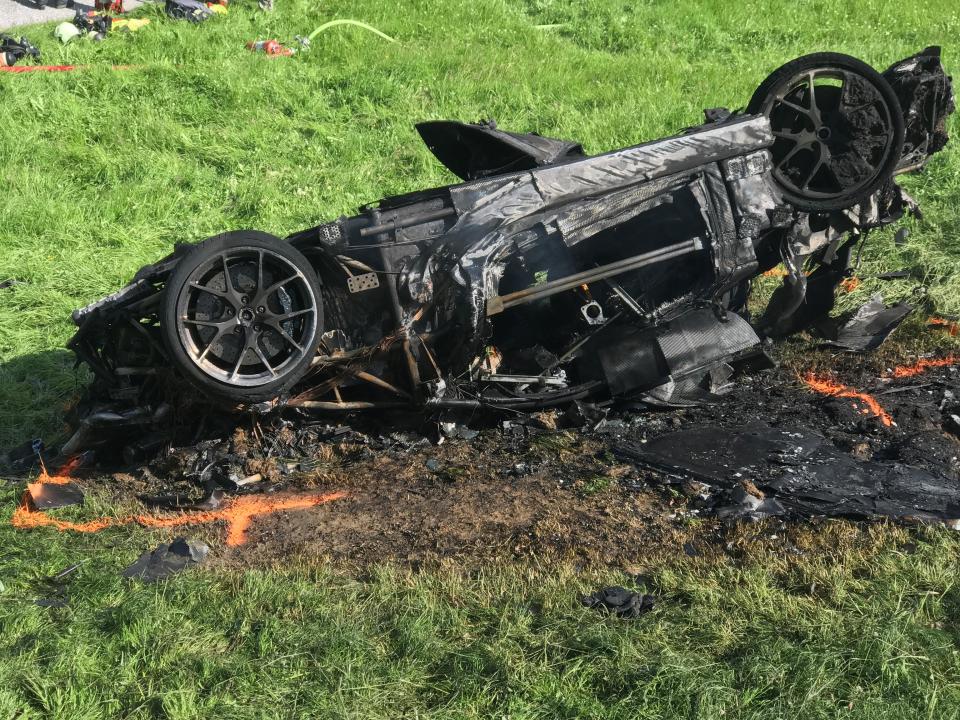  In 2017 Richard Hammond crashed a car which then burst into flames after he crawled from the wreckage