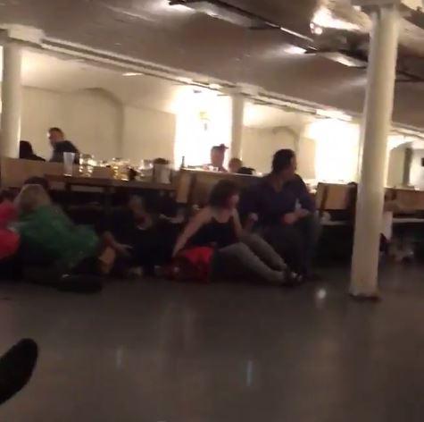  Pub-goers were told to get the floor as a terror attack took place just yards away