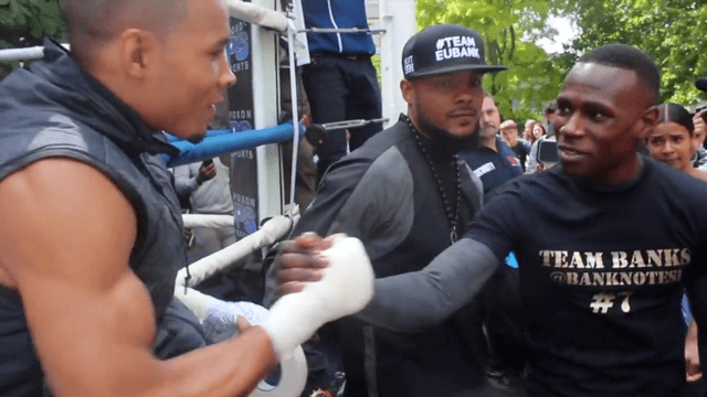 Nathanael Wilson showed up at a Chris Eubank Jr sparring session in the summer