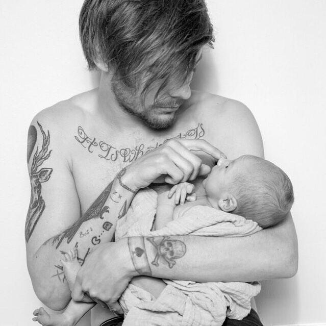 While Louis is totally besotted with his son Freddie Reign, he admits the pregnancy was unplanned