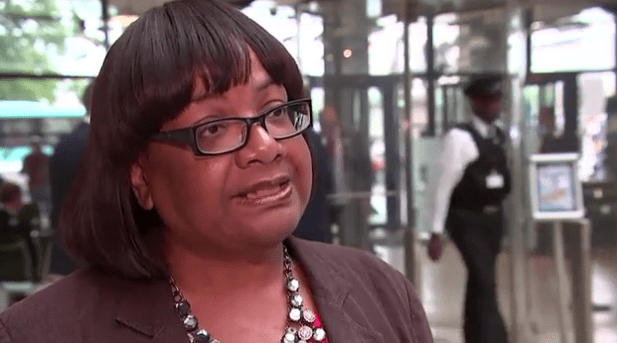  Diane Abbott appeared to muddle her numbers again on police numbers