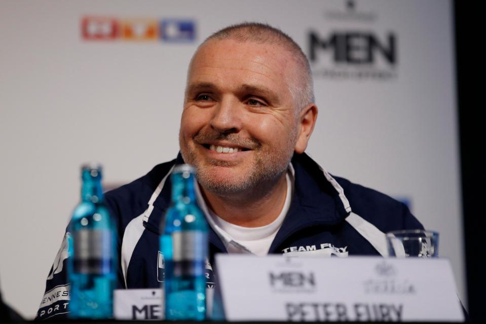  Peter Fury previously trained Tyson