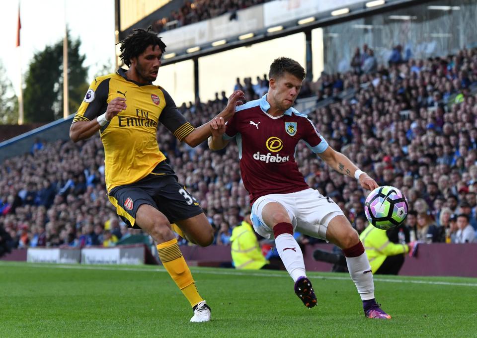  The Arsenal midfielder made just 14 Premier League appearances last season