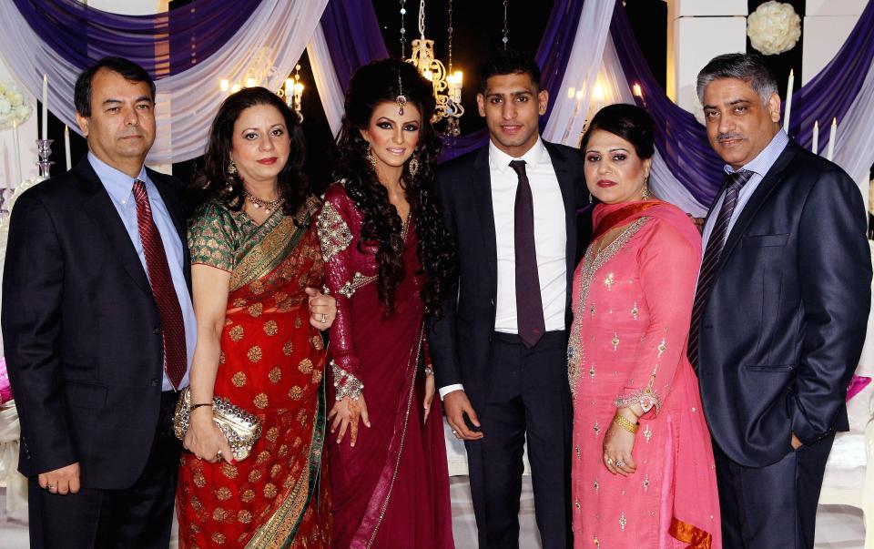 Khans family have enjoyed a frosty relationship with his wife