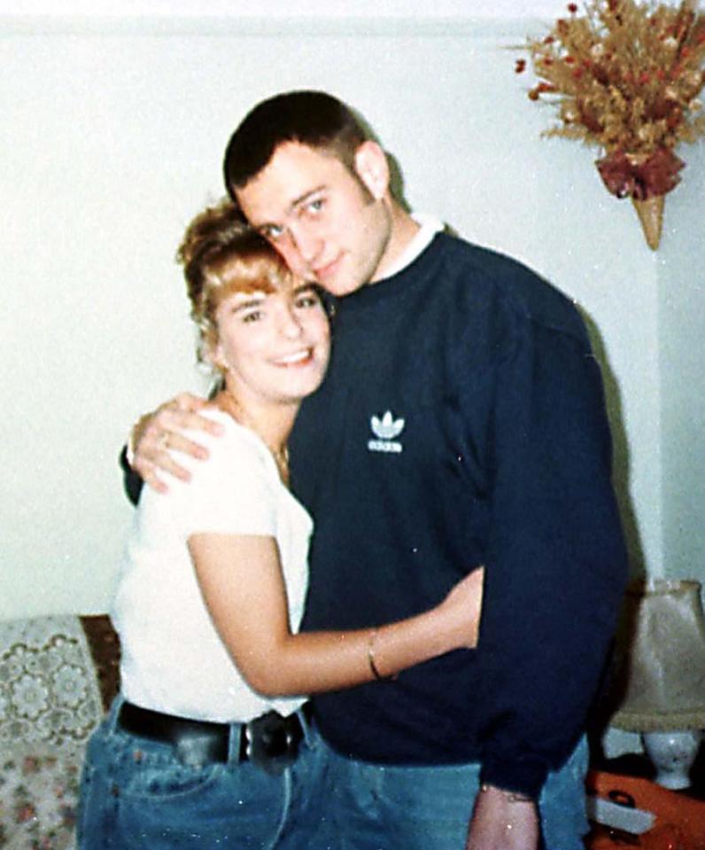 Noye's victim Stephen Cameron with his girlfriend Danielle Cable