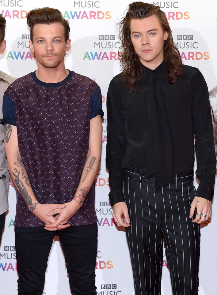 Louis with Harry Styles