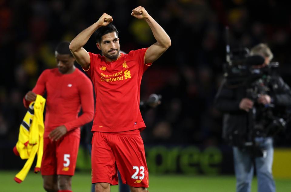 The future at Liverpool for Emre Can is uncertain, with only 12 months left on his contract