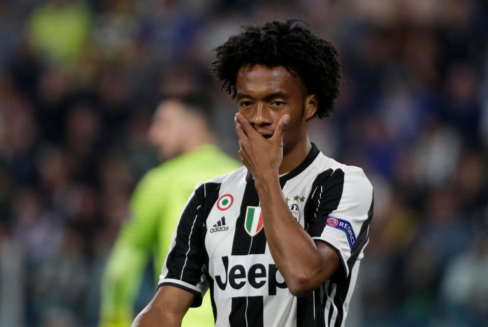Cuadrado made his senior international debut for Colombia in 2010