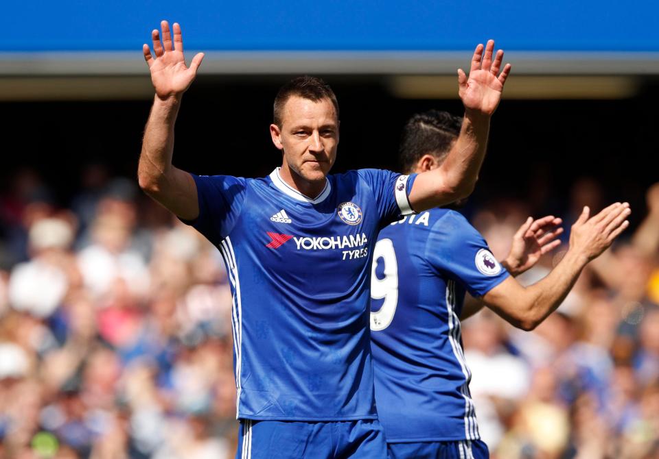 John Terry was long-serving Chelsea captain until leaving Stamford Bridge this summer