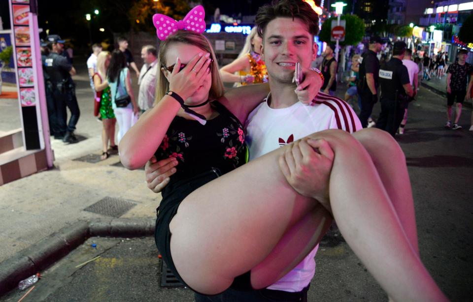  Officials are pledging a crackdown on drunken antics in the Majorca hotspot