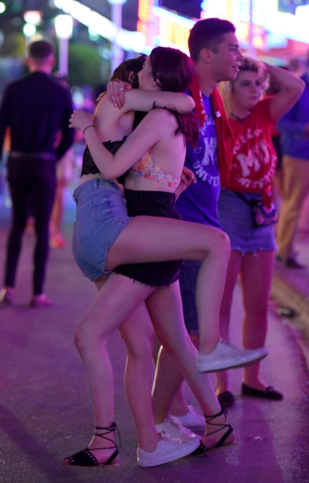  Brits have been flocking to Magaluf during the intense summer season