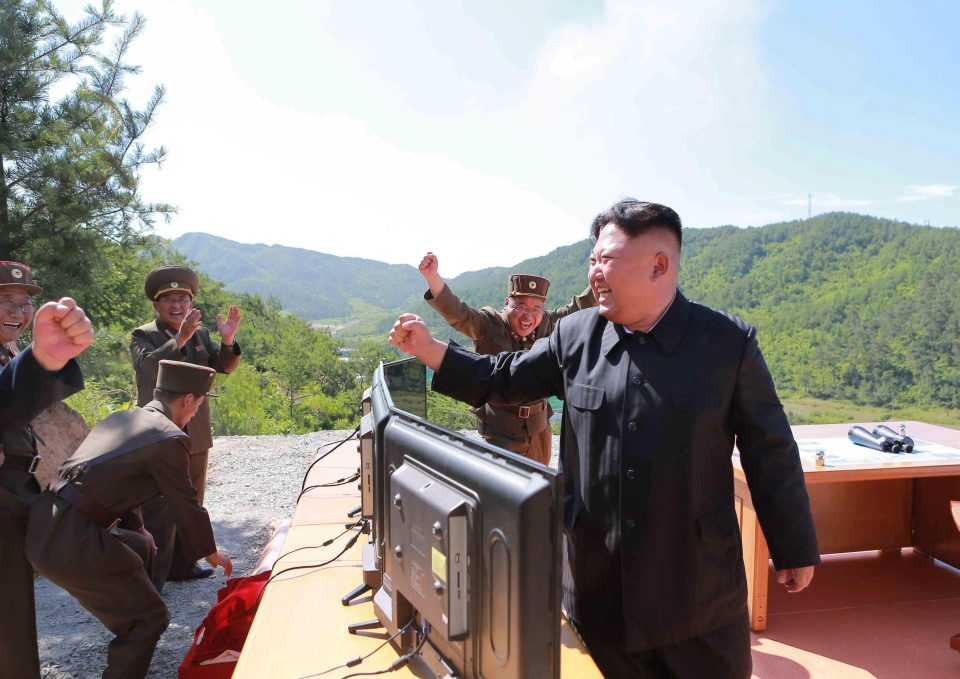  The tyrant described the missile as a 'gift' for the Americans