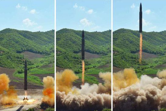  North Korea hailed the controversial  ICBM launch a great success