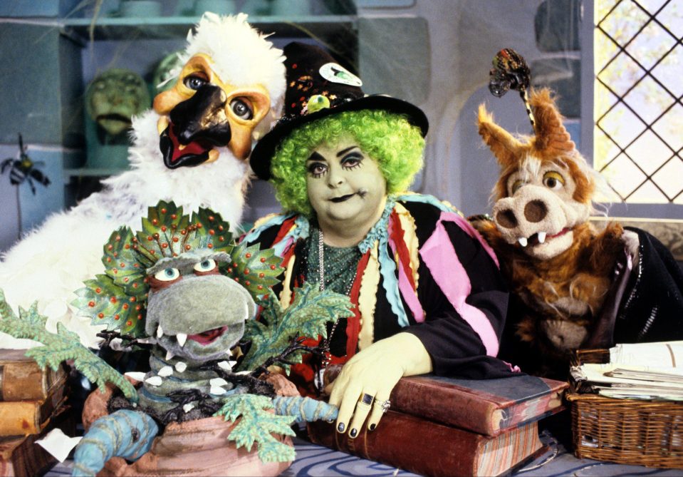  The character Grotbags ran across several TV shows before getting her own series