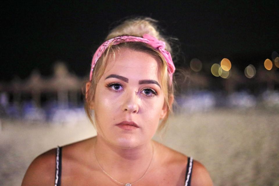 Holidaymaker Sophie said she saw cops turn on a Brit lad after he refused to pay 100 euro fine 