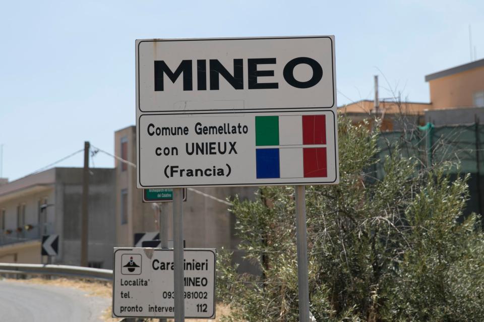  Sicilian town of Mineo is home to one of Europe's largest immigration centres