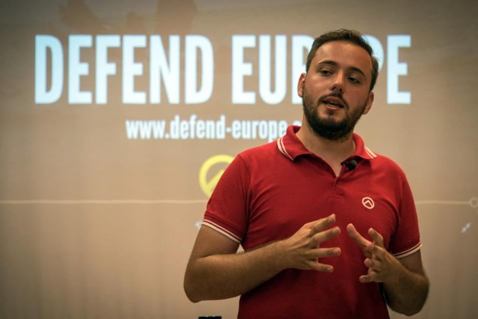  Lorenza Fiato leader of the Italian branch of the far-right Generation identaria
