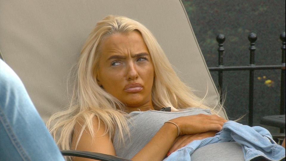  Isabelle may be getting the chop after her snog with Kieran