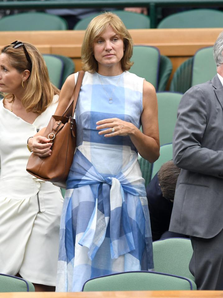 Fiona Bruce, who presents various shows and is a reader on BBC News, is also featured on the list