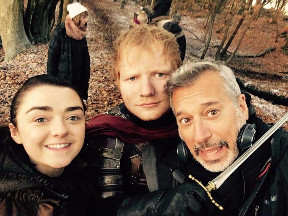  Show bosses revealed actress Maisie is a big fan of Ed, and they have been trying to get him to surprise her for years