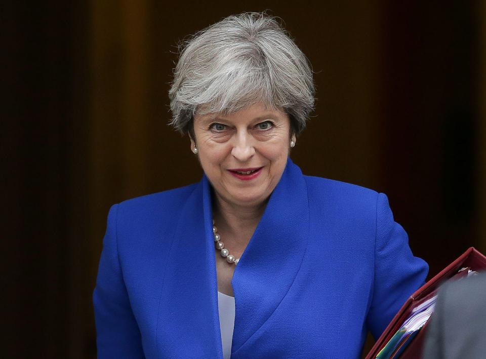  He said Mrs May should go on 'forever and ever'