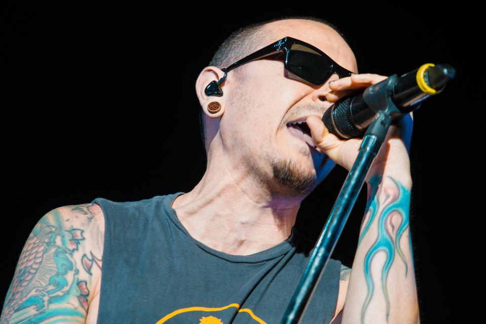  Chester had been open about his struggles in the past - including abuse as a child