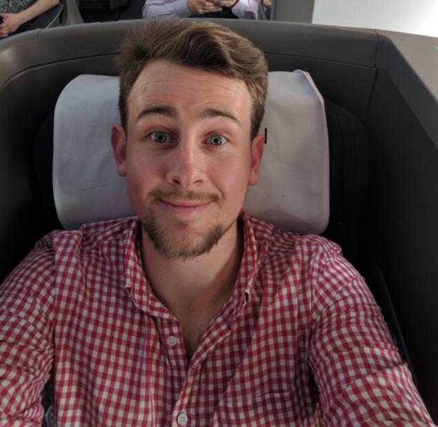 In the week and days before any flight he will also drop clues about where he is, where he’ll be going, when and which airline on Twitter and Instagram