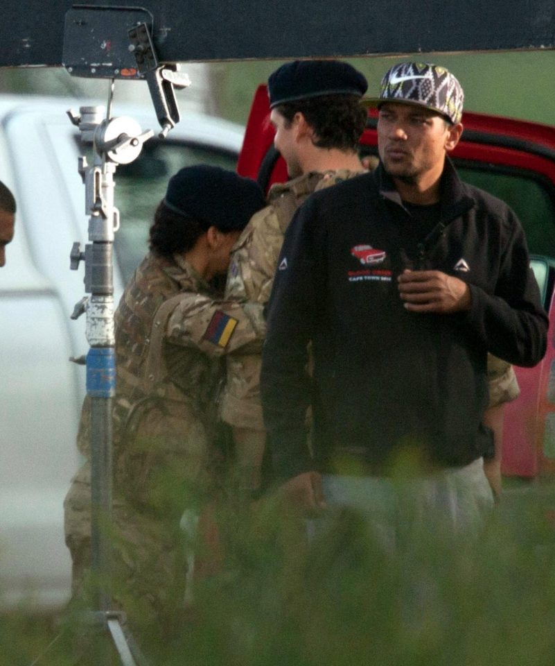 The third series of Our Girl is still filming in South Africa ahead of airing on BBC One later this year