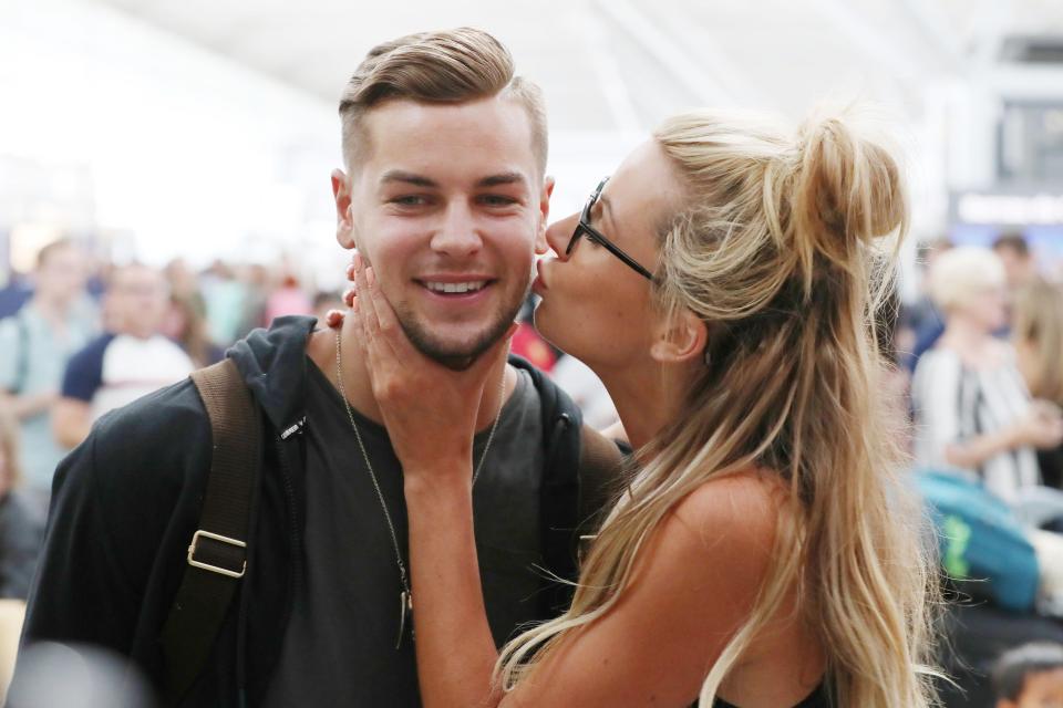 Chris Hughes and Olivia Attwood