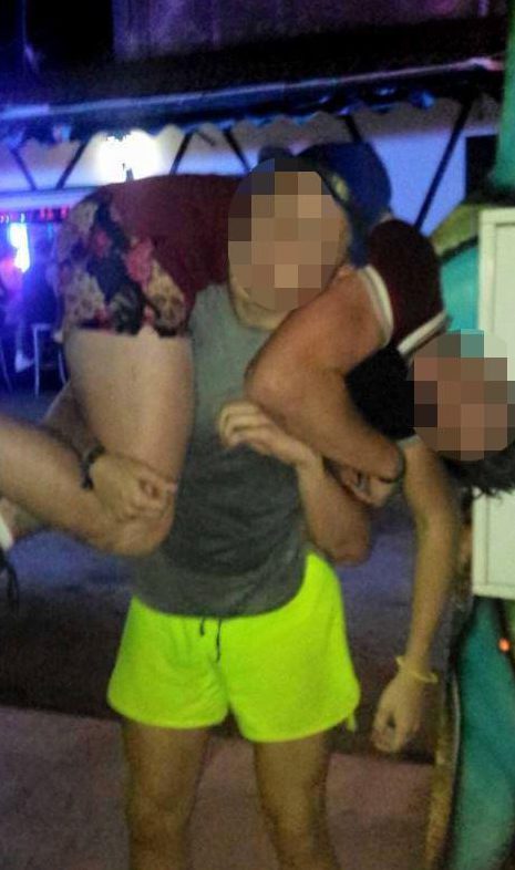  The site ominously warns: 'Think your (sic) ready for Kavos? Think again, Kavos can destroy you in one night'