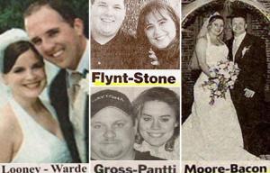 Here are the most hilarious couple name fails of all time... from Looney-Warde to Gross Pantii