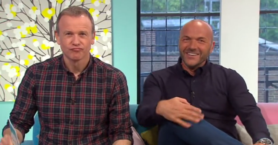  The hosts joked that the transmission glitch improved their show