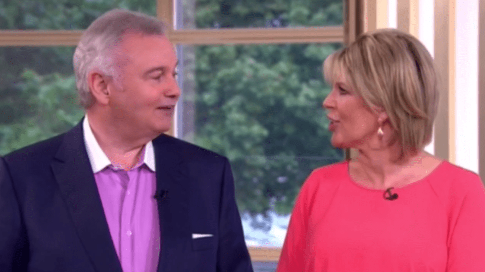Things got a bit saucy between Eamonn Holmes and Ruth Langsford as they discussed sweets on today's This Morning 