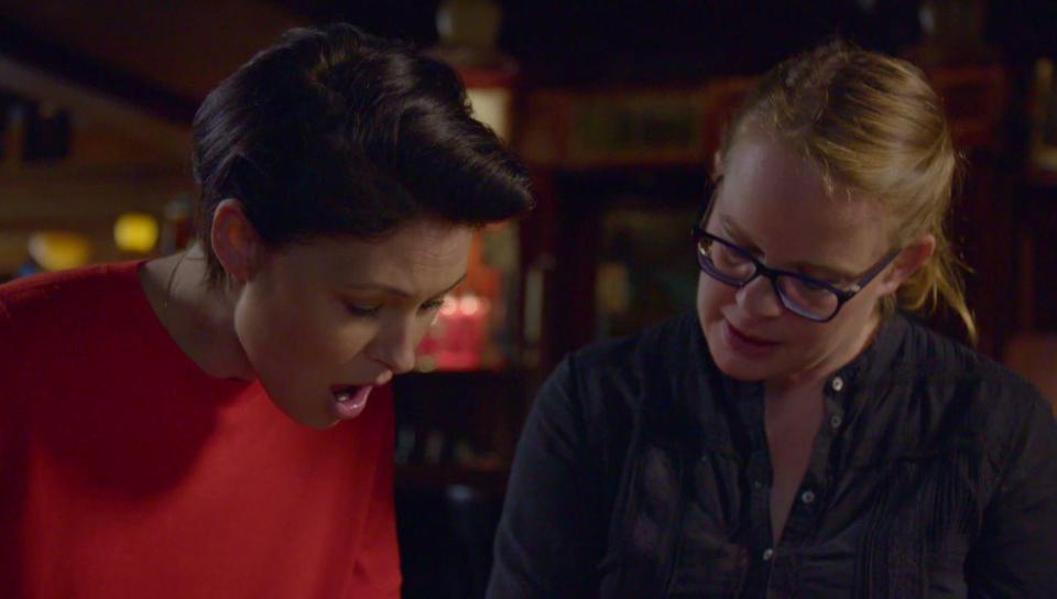  Emma Willis was left horrified on tonight's Who Do You Think You Are?