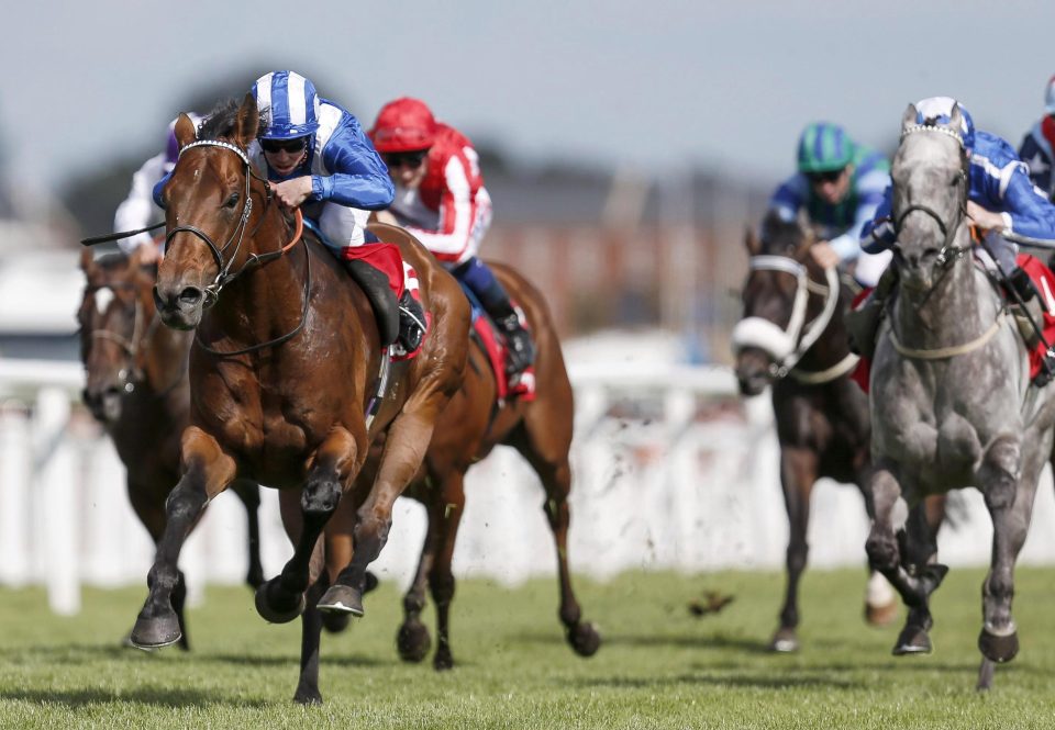  Massaat wins the Hungerford Stakes at Newbury