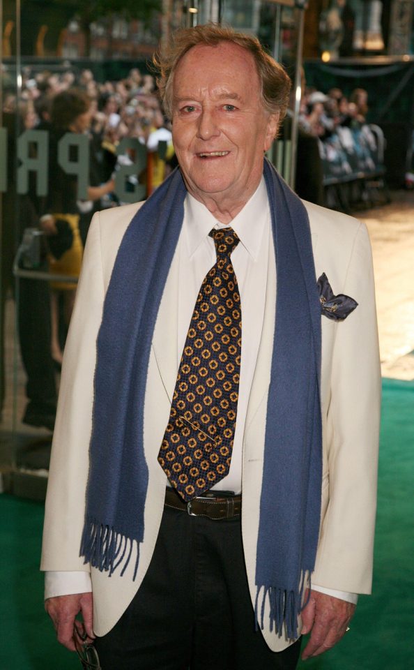  Hardy had been awarded a CBE for his services to acting