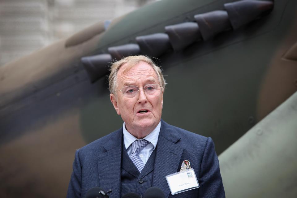  Hardy played the Minister for Magic in the Harry Potter franchise