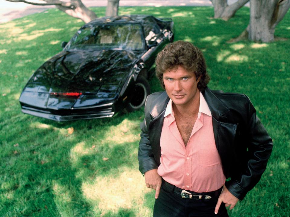  He will be accompanied by trusty steed, talking car KITT