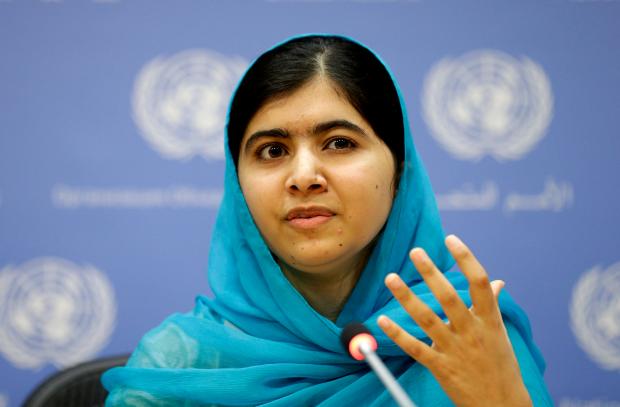 Malala has been praised for her determination to speak out and push for young women to receive an education