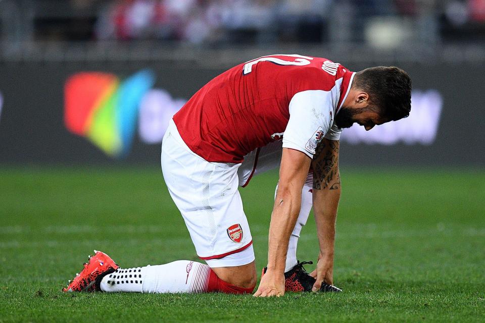 Giroud could prove a money drain for fantasy football managers if he isn't starting regularly