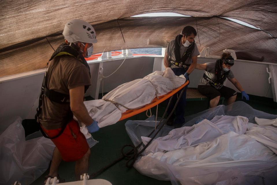  An estimated 2,300 people have died crossing the Mediterranean Sea in 2017 alone