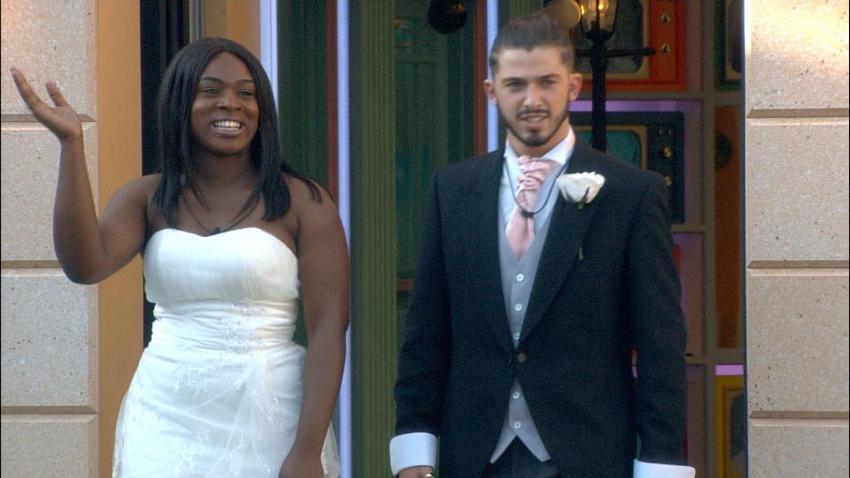 Kieran 'married' Deborah on Big Brother
