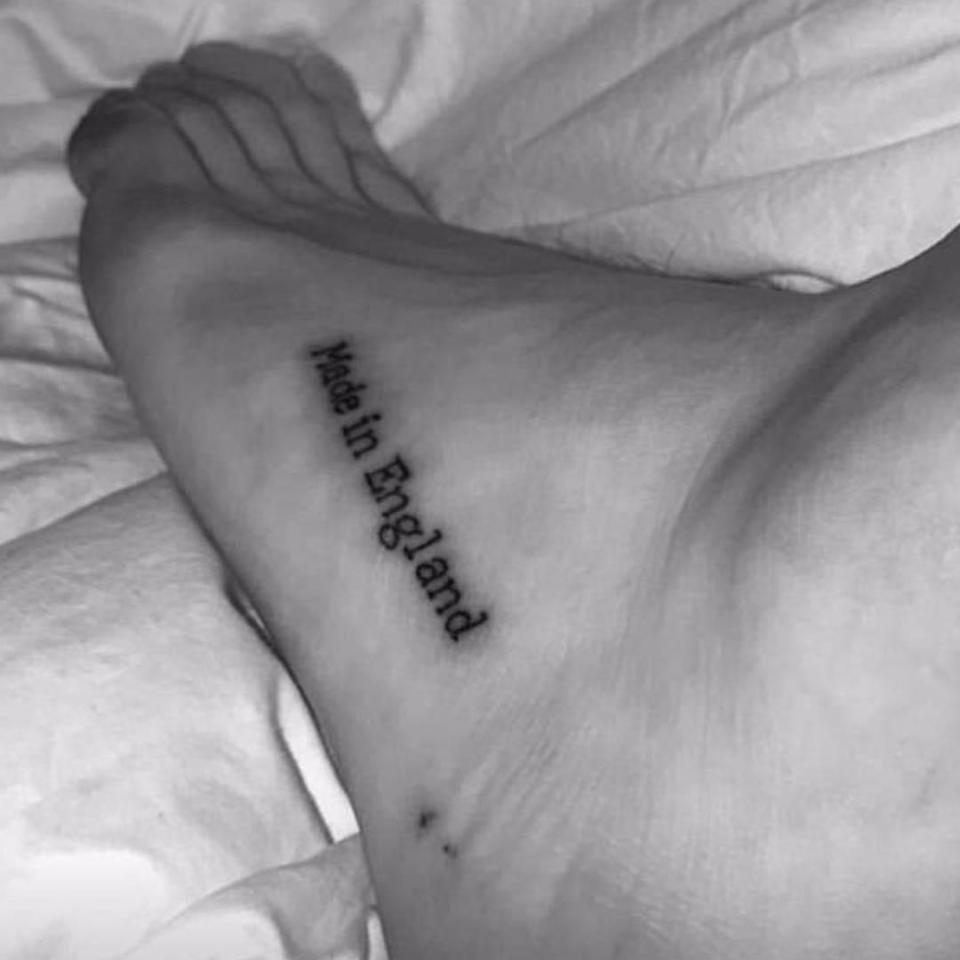 Brooklyn's new tattoo