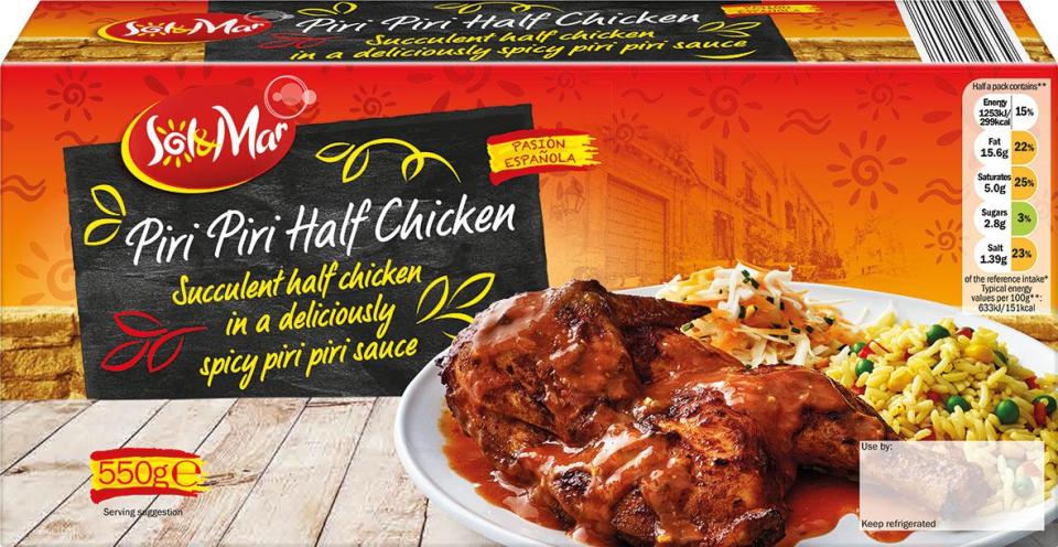Lidl's bargain Piri Piri Half Chicken costs just £2.60