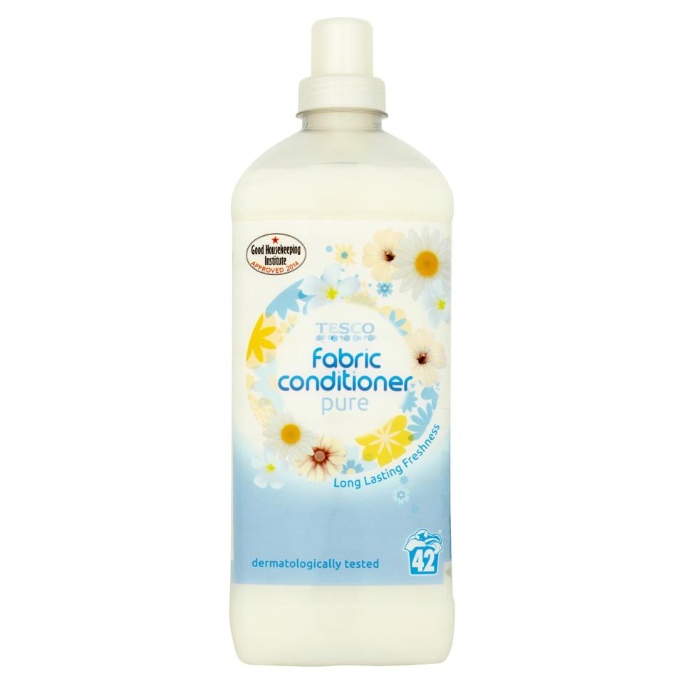  Tesco's concentrated fabric conditioner is 16p less than Lidl