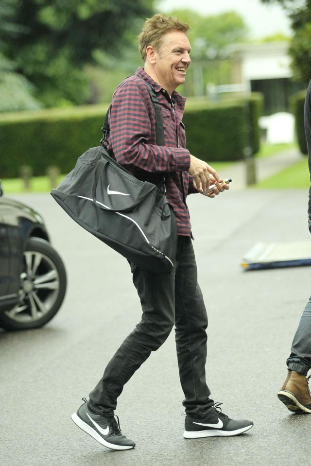  Actor Brian Conley turns up for the gathering