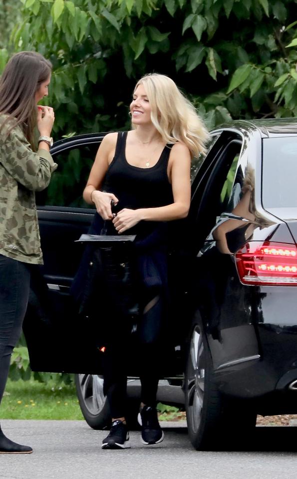  Mollie King arrives for the Strictly intro session
