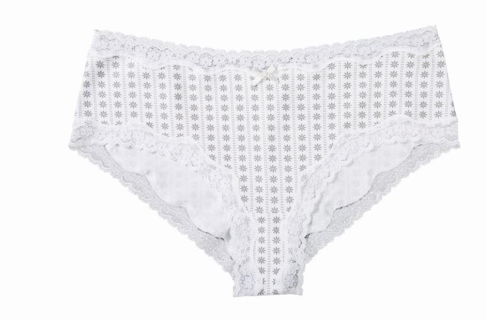  These maternity hipster briefs are made from organic cotton and retail for £4.99
